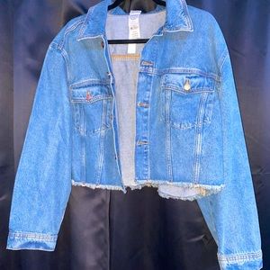 Victoria’s Secret PINK Jean Jacket! Size XL